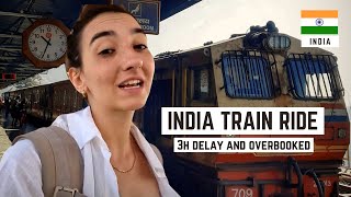 We took the TRAIN from DELHI TO AGRA in India - absolute chaos!
