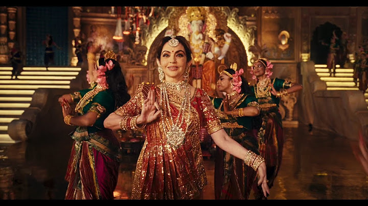 अनंत और राधिका के विवाह पूर्व समारोह के लिए श्रीमती नीता अंबानी द्वारा विश्वंभरी स्तुति का प्रदर्शन