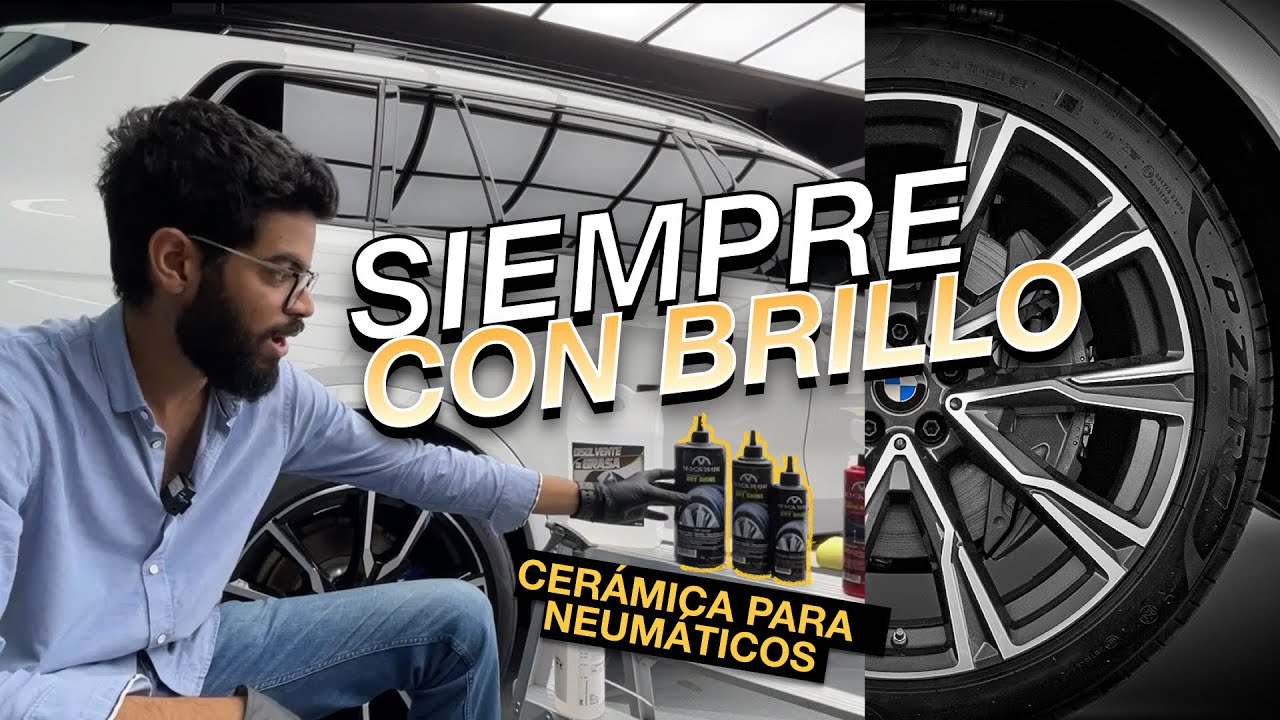 NUNCA VISTO! 😱- BRILLO ETERNO ✨ - Cerámica para neumáticos