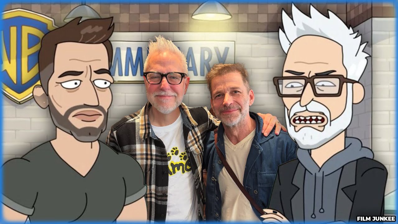 Zack Snyder and James Gunn POKE FUN at Themselves in Rick & Morty - YouTube
