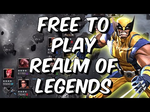 Realm Of Legends On The Free To Play Account 2018! – Marvel Contest Of Champions