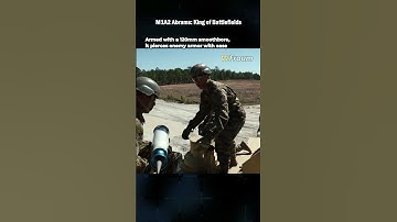 M1A2 Abrams Tank Live Shooting