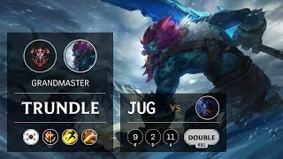 Trundle Jungle vs Rek'Sai - KR Grandmaster Patch 9.7