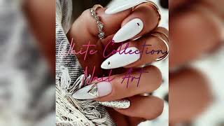 White Nail Art Collection | Edit using Samsung S20+ through App InShot | Phoebe Cullen Compilation screenshot 5