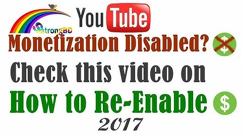 How to Enabled Youtube Monetization Bangla [Fix Disabled Problem] [Latest- 2017] by Techmandarin