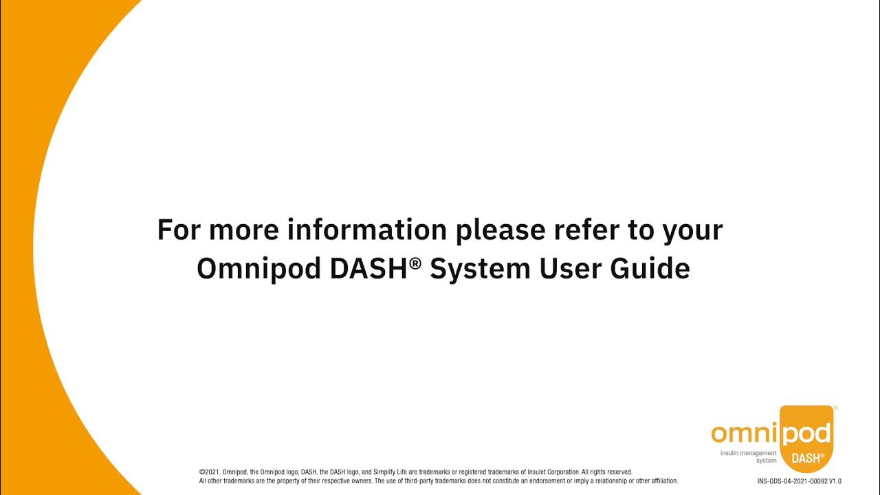 Omnipod DASH® Uploading to Glooko YouTube