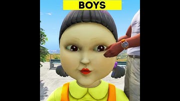 PLAYING SQUID GAME IN GTA V #shorts | Maheshwar Gamerz