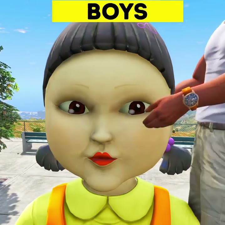 PLAYING SQUID GAME IN GTA V #shorts | Maheshwar Gamerz