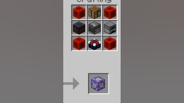Minecraft: Custom Crafting (Command Block) #shorts #viralshorts