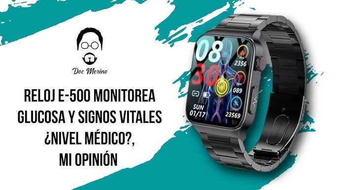 💉 Inventan este RELOJ INTELIGENTE con medidor de GLUCOSA para DIABÉTICOS  (❌Adios PINCHAZOS❌) 