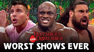 WWE ECW December To Dismember | WORST Wrestling Shows Ever