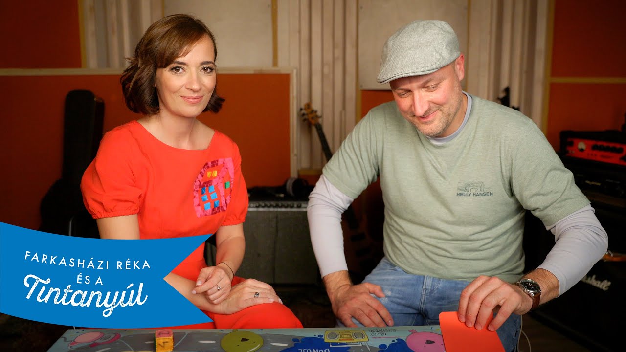 Farkasházi Réka és a Tintanyúl | Társasjáték, zenés podcast - Buda Gábor 