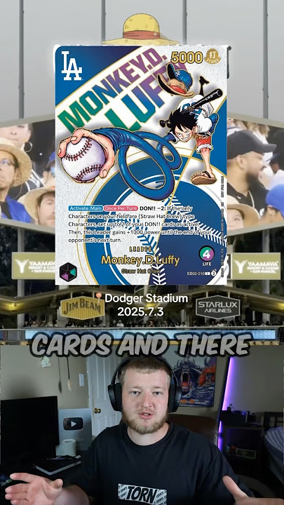 HUGE One Piece and Dodgers Collab!