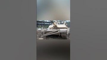U.S. Army M1A2 Abrams tanks in Poland, NATO.