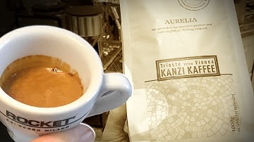 Kanzi Kaffee Espresso Aurelia in ECM Synchronika and Profitec T64 grinder