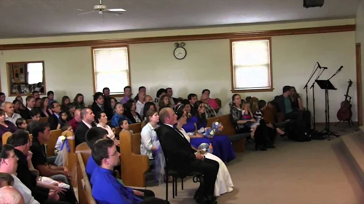 Justin and Rebecca Beachy Wedding Ceremony