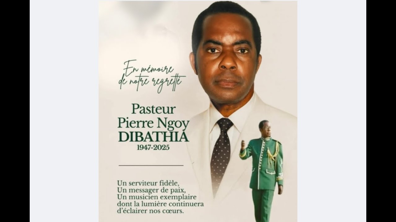 HOMMAGE AU REV. PASTEUR PIERRE NGOY DIBATHIA