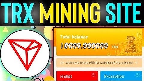 New Best TRX Mining Site 2022 wintrc.com 5000 TRX Bonus | TRX Mining Today