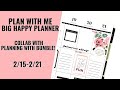 PLAN WITH ME | COLLAB WITH PLANNING WITH BUMBLE | BIG HAPPY PLANNER