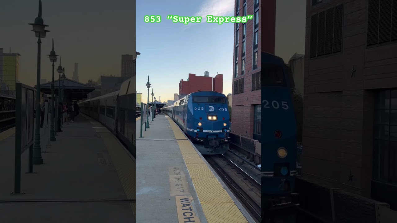 Hudson Line Super Express 853 To Poughkeepsie 