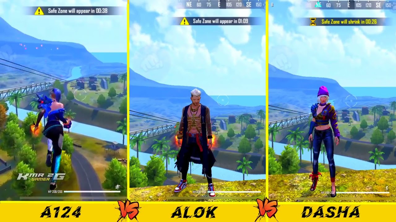 A124😍 VS ALOK 😘VS DASHA