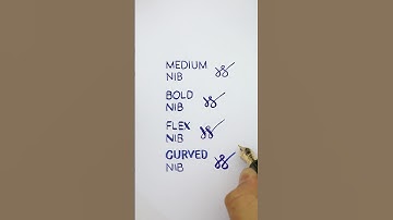 Montblanc nib testing ✒️🖤