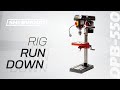Rig Rundown - Sherwood 550W Benchtop Portable Drill Press