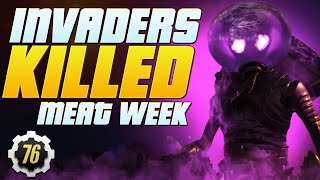 Fallout 76 Invaders from Beyond Rewards Meat Week Canceled