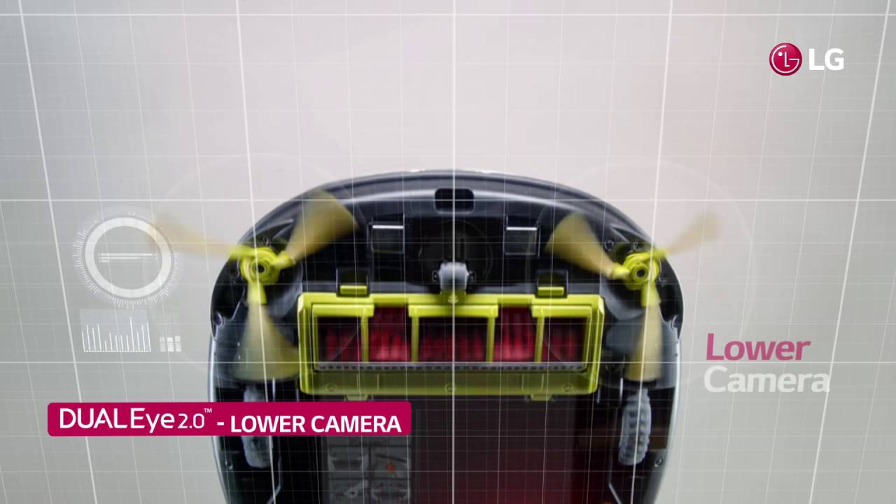 Robotický vysavač LG kromě uklízení dokáže hlídat i domácí mazlíčky