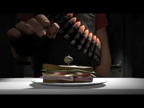 The Sandvich....(SFM animation blocking pass 3)