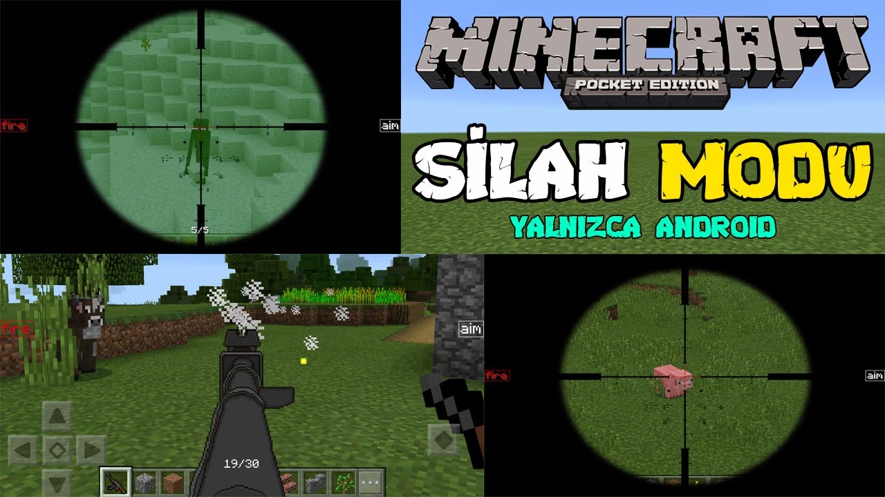 En Iyisi Desnoguns Silah Modu Minecraft 1 6