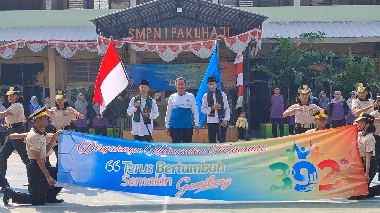 SMPN 1 PAKUHAJI - HUT KABUPATEN TANGERANG KE - 392