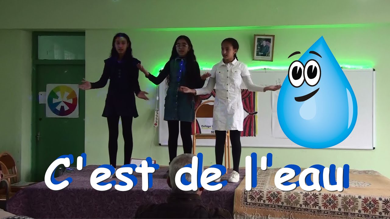 Une chanson : C'est de l'eau - YouTube