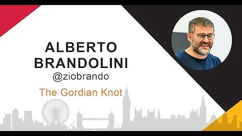 Alberto Brandolini: The Gordian Knot - SCL Conf 2019