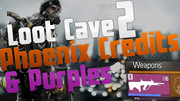 New Loot cave Phoenix Credits (Working after patch) - The Division