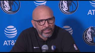 Jason Kidd PostGame Interview | Dallas Mavericks vs Sacramento Kings