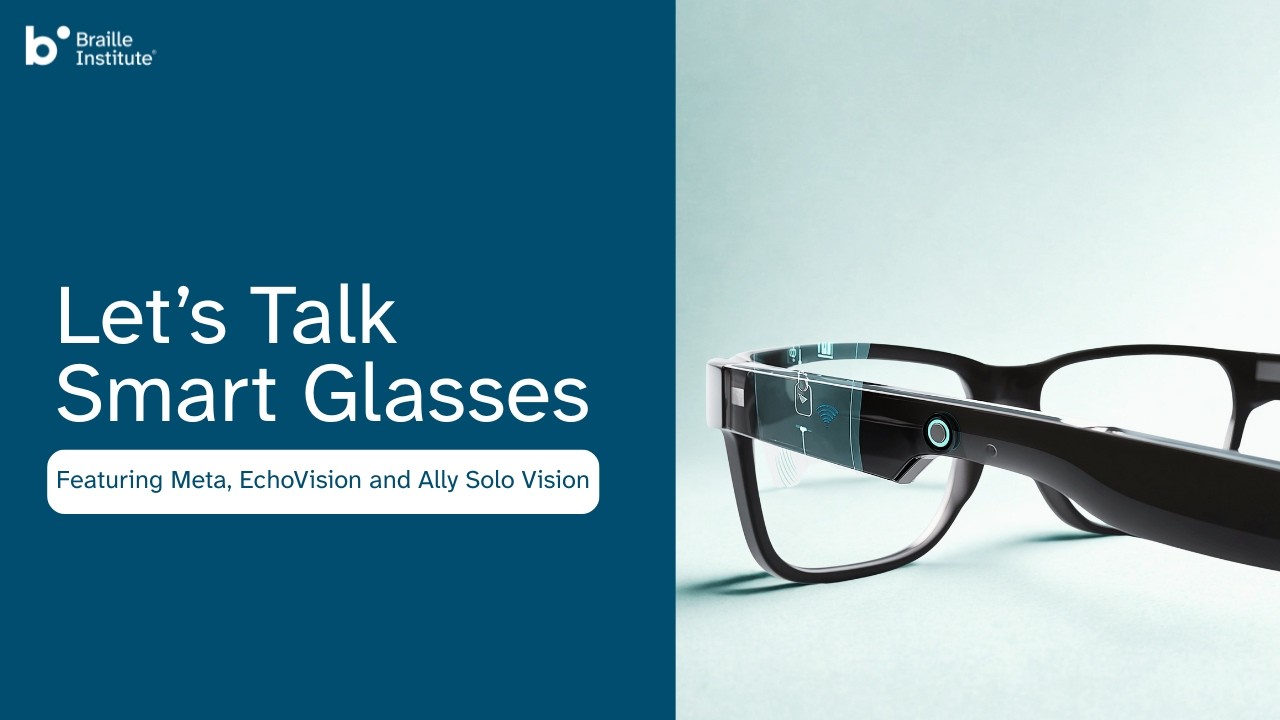 Давайте поговорим об умных очках с EchoVision, Envision и Meta