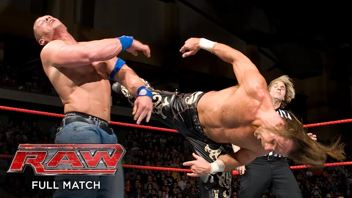 FULL MATCH - John Cena vs. Shawn Michaels: Raw, Ja...