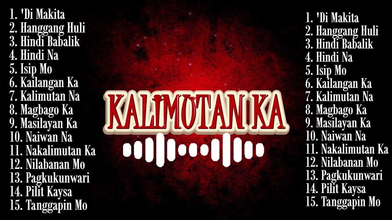 KALIMUTAN KA - TunogKalye | PINOY ROCK TRENDING SONGS