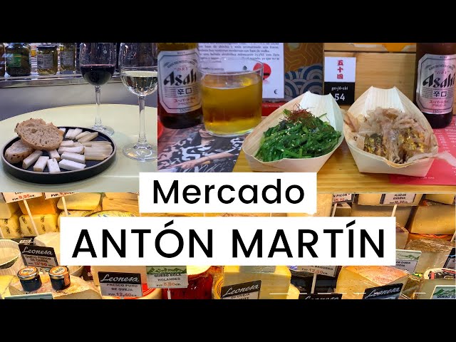 Antón Martín: Un mercado muy local con gastronomía internacional | Recorriendo Madrid class=