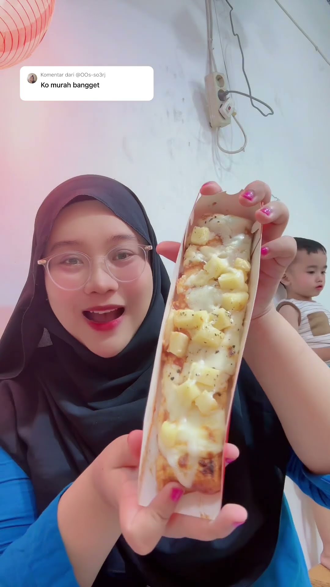 KOREAN LONG PIZZA CUMA 15 RIBU