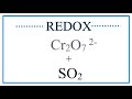 Balancing Redox Reactions Concepts