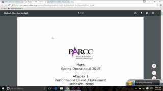 Finding Released Items in Parcc