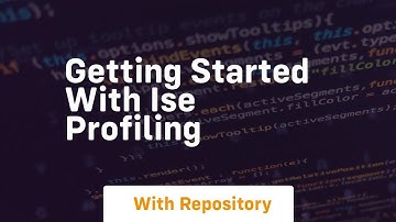Getting started with ise profiling