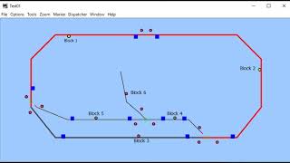 JMRI Block detection using reed switches
