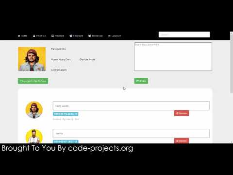 Social Networking Site In PHP With Source Code