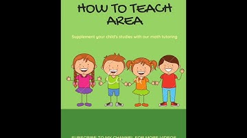 how to teach Area to primary students? #Demoteaching #kvsprt2022 #kvsinterview Maths demo