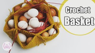 Crochet Easter Egg Basket and Beyond 💙 handsthatrockcrochet