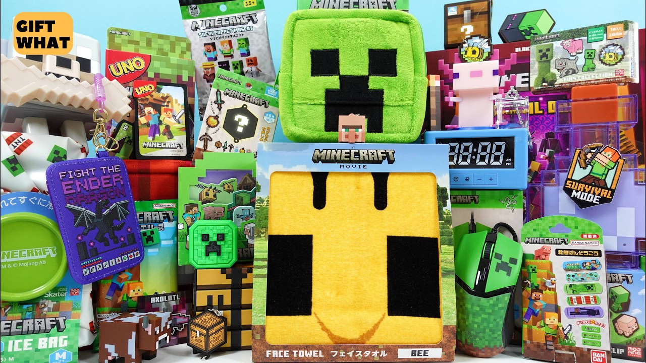 Another Minecraft Drops Relaxation Unboxing 【 GiftWhat 】
