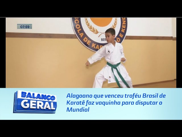 Alagoano de 6 anos faz vaquinha para participar do Campeonato